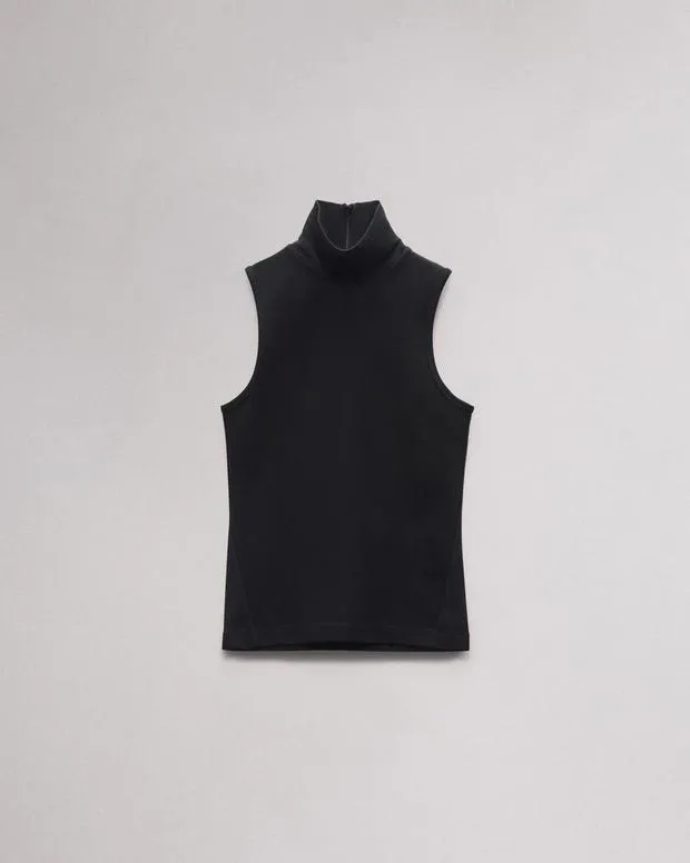 Shirts and Tops Women Rag and Bone Irina Turtleneck Tank Black
