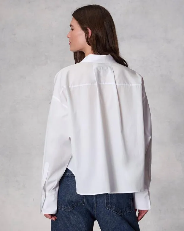 Shirts and Tops Women Rag and Bone Martha Cotton Poplin Shirt White