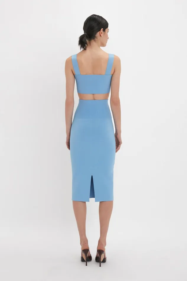 Shirts and Tops Women Victoria Beckham Strap Bandeau Top In Marina