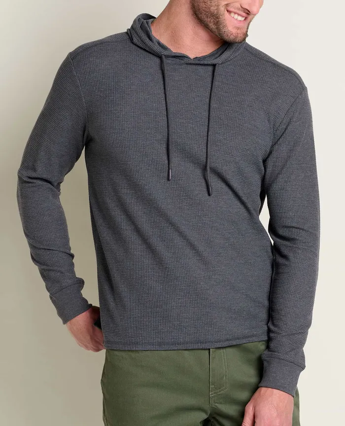 Shirts Men8217s ToadandCo Framer II Long Sleeve Hoodie Soot