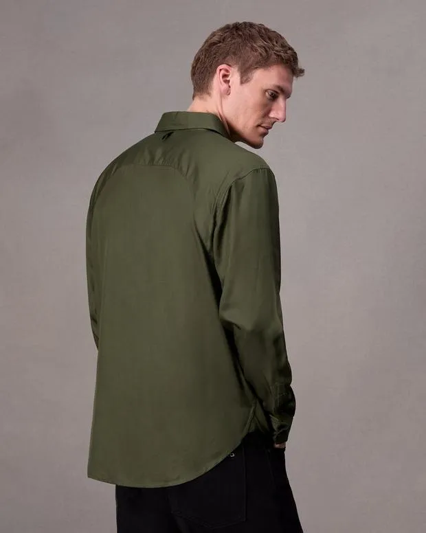 Shirts Men Rag and Bone Cooper ButtonUp Shirt Forest Green