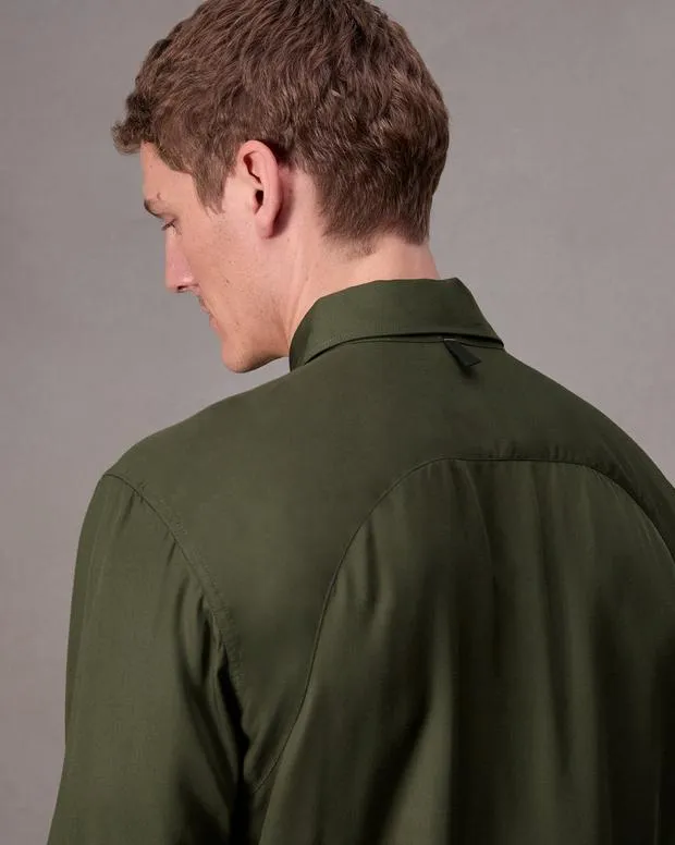 Shirts Men Rag and Bone Cooper ButtonUp Shirt Forest Green