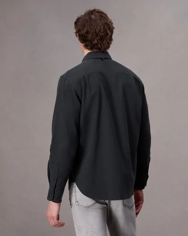 Shirts Men Rag and Bone Finch Corduroy Shirt Black