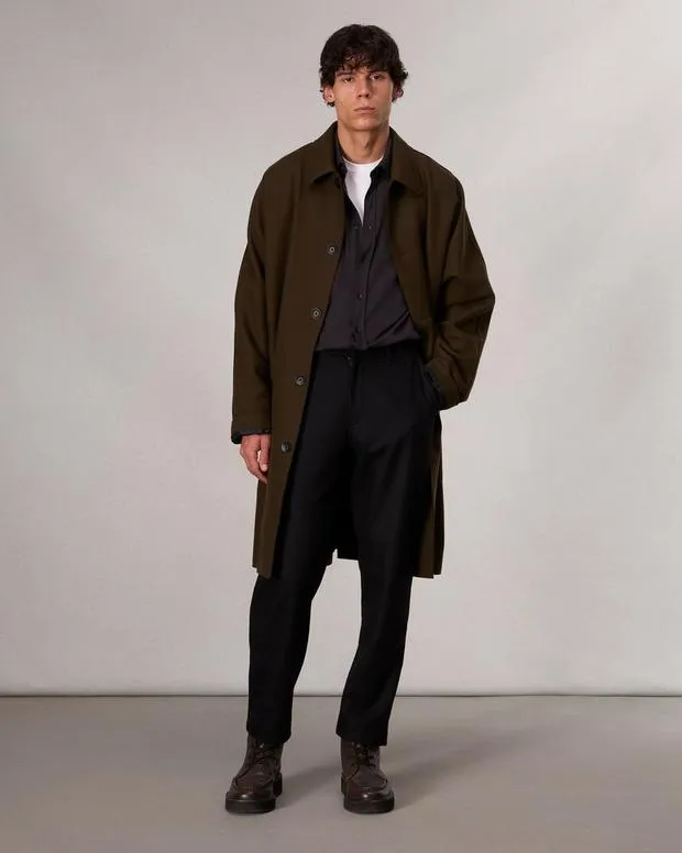 Shirts Men Rag and Bone Tomlin Cotton Shirt Black
