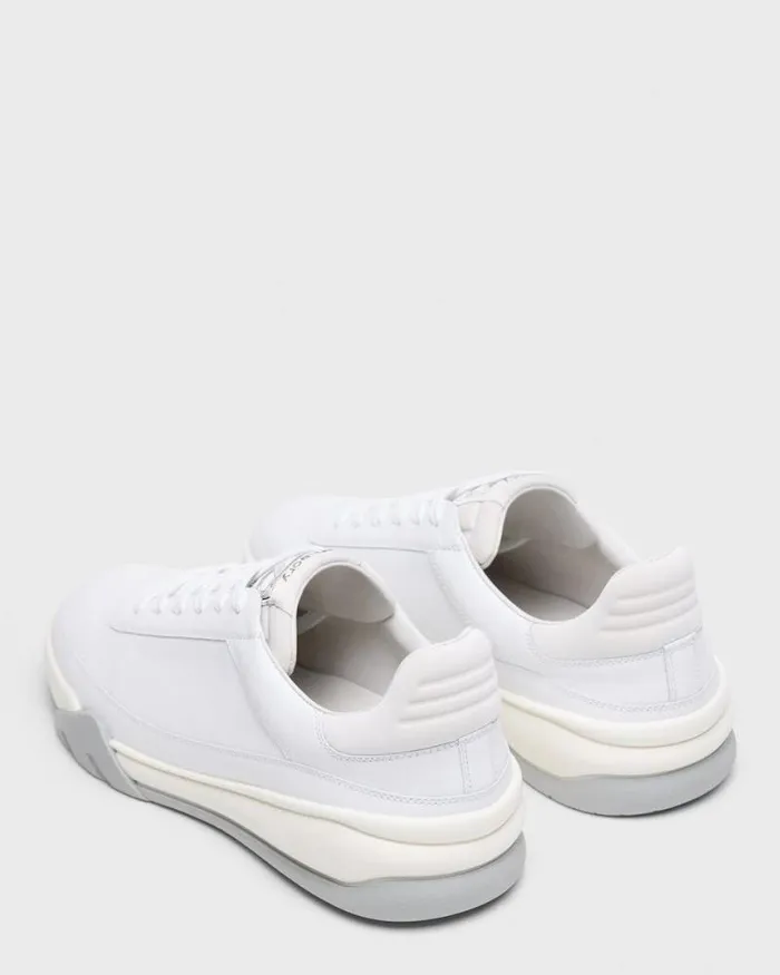 Shoes Women Theory Leather Sneaker White