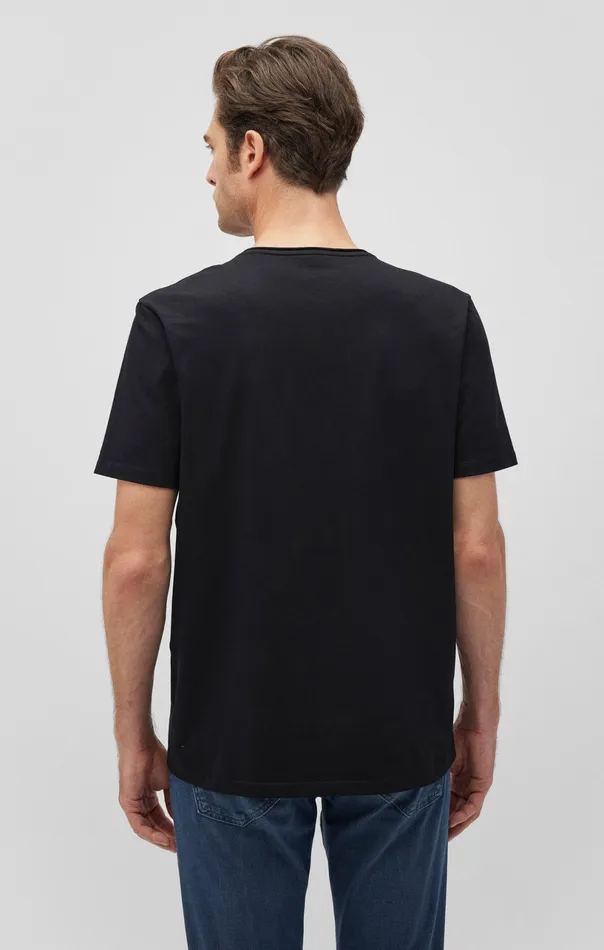 Short Sleeve TShirt In Black Men Mavi Jeans TShirts Short Sleeve TShirt In Black Men Mavi Jeans TShirts