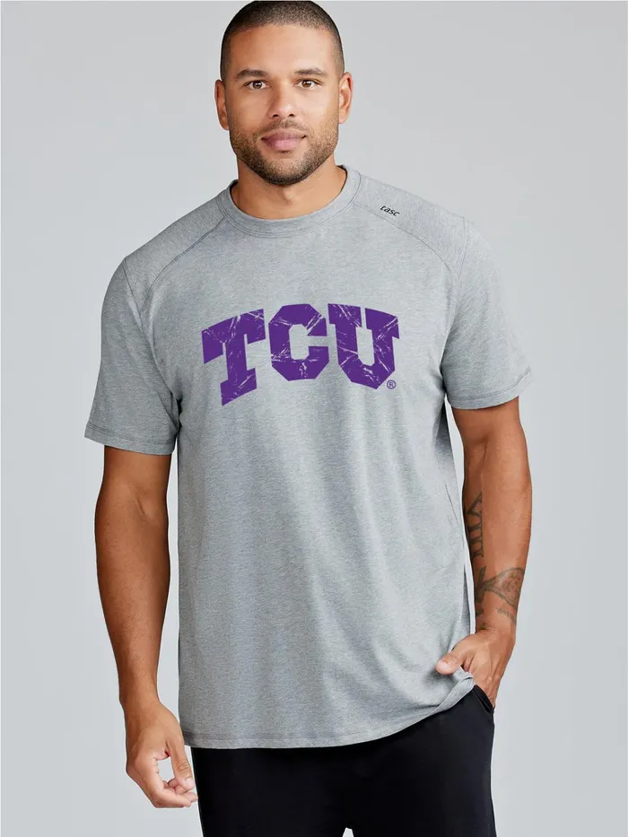 Short Sleeve TShirts Men Tasc Performance Carrollton Fitness TShirt 8211 TCU