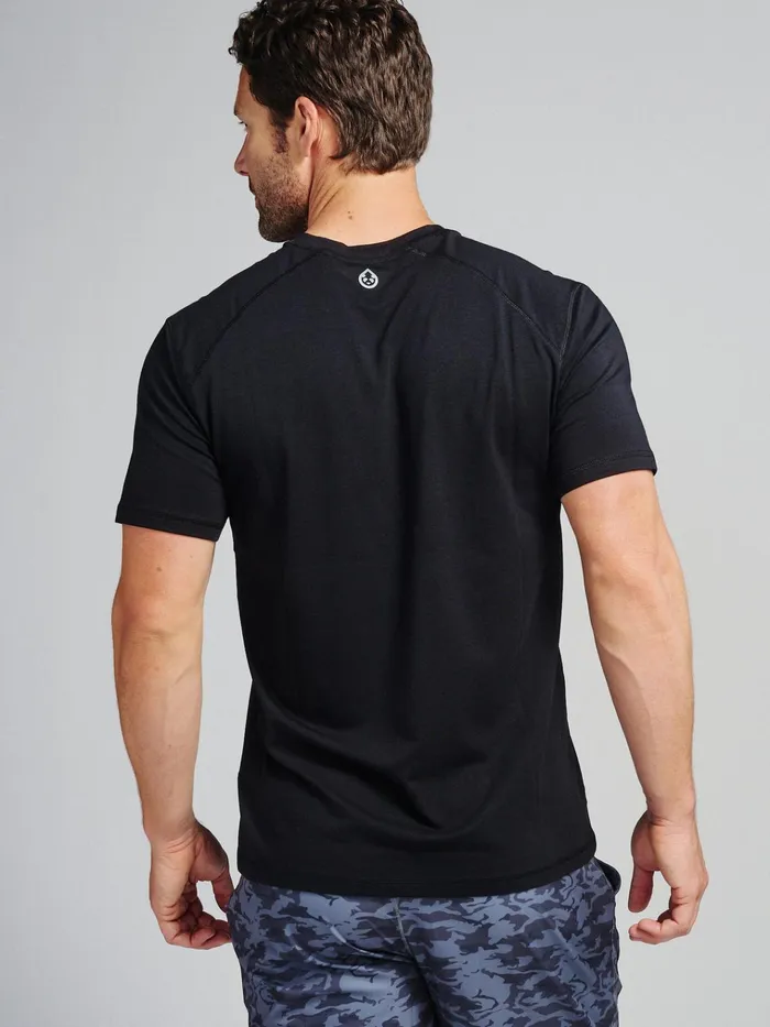 Short Sleeve TShirts Men Tasc Performance Carrollton Fitness VNeck TShirt