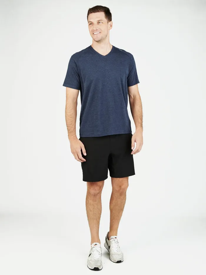 Short Sleeve TShirts Men Tasc Performance Carrollton Fitness VNeck TShirt