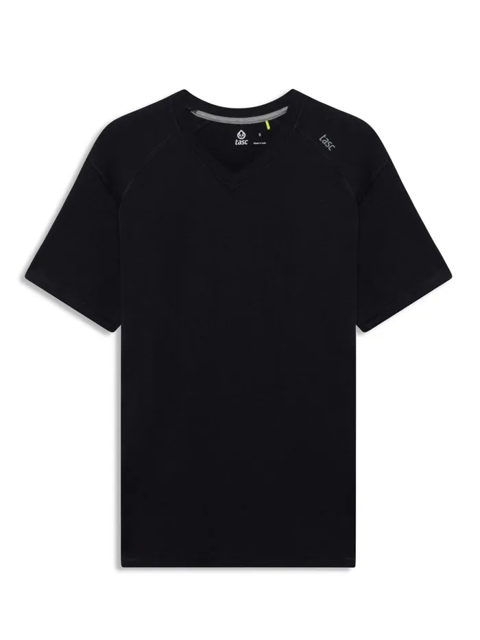 Short Sleeve TShirts Men Tasc Performance Carrollton Fitness VNeck TShirt