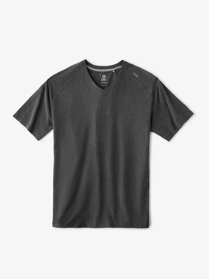 Short Sleeve TShirts Men Tasc Performance Carrollton Fitness VNeck TShirt