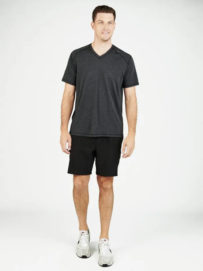 Short Sleeve TShirts Men Tasc Performance Carrollton Fitness VNeck TShirt