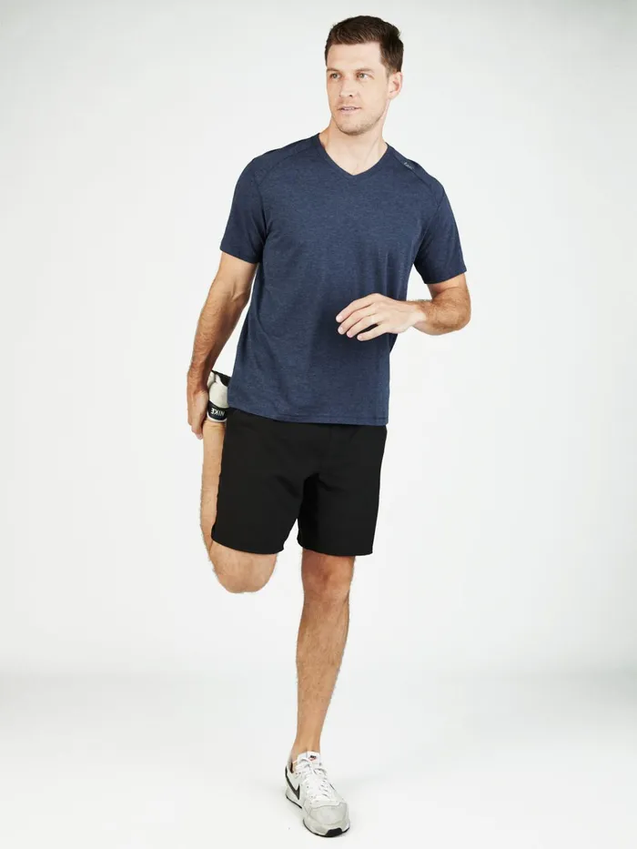 Short Sleeve TShirts Men Tasc Performance Carrollton Fitness VNeck TShirt