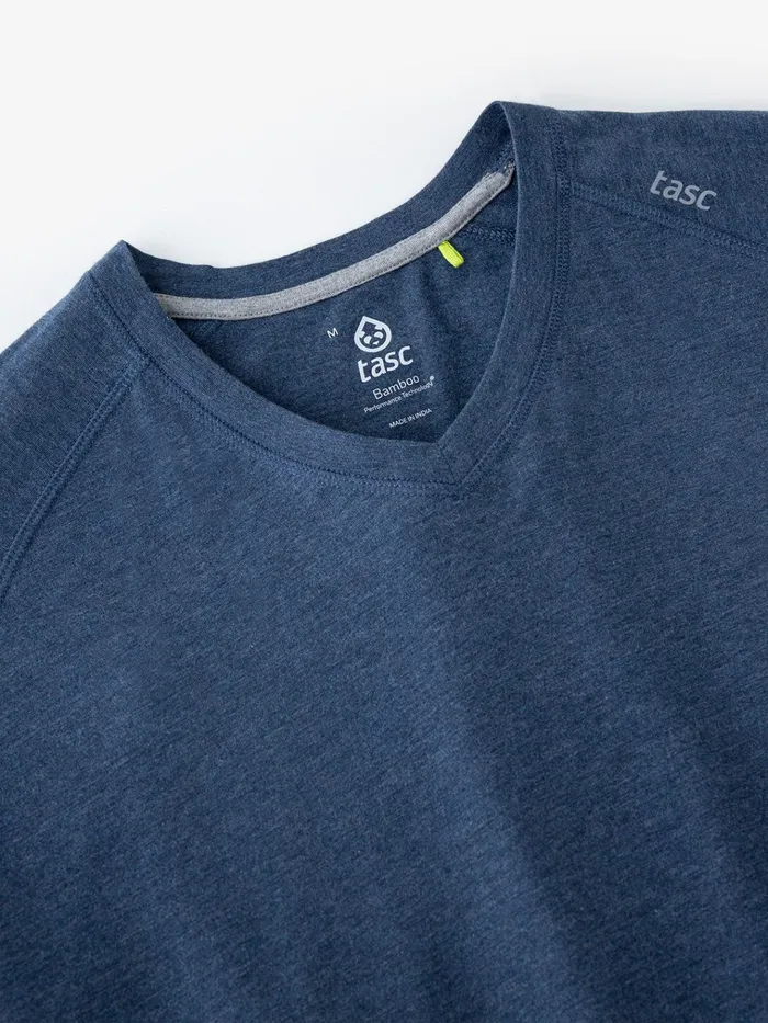 Short Sleeve TShirts Men Tasc Performance Carrollton Fitness VNeck TShirt