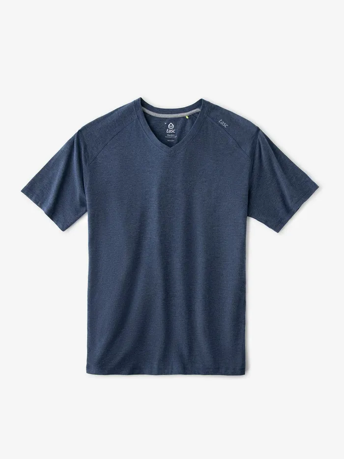 Short Sleeve TShirts Men Tasc Performance Carrollton Fitness VNeck TShirt