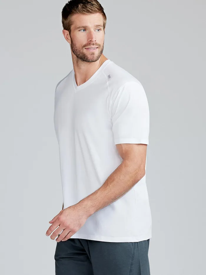 Short Sleeve TShirts Men Tasc Performance Carrollton Fitness VNeck TShirt