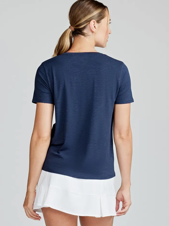 Short Sleeve TShirts Polos Women Tasc Performance All Day VNeck TShirt 8211 Ole Miss