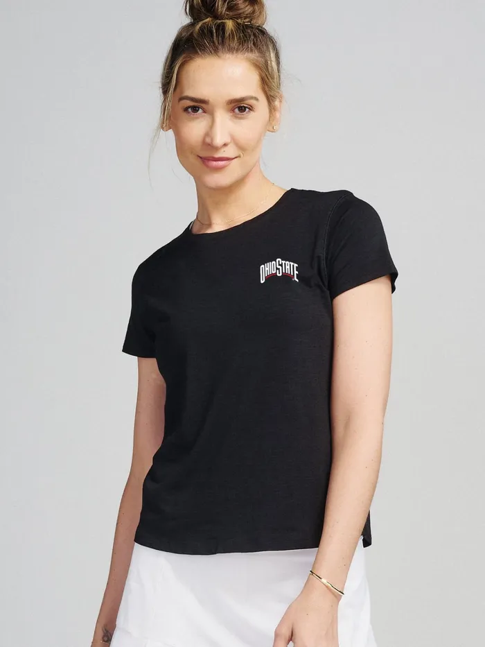 Short Sleeve TShirts Polos Women Tasc Performance Recess Fitness TShirt 8211 Ohio State Short Sleeve TShirts Polos Women Tasc Performance Recess Fitness TShirt 8211 Ohio State