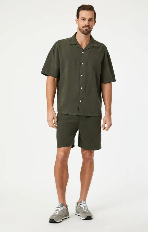 Shorts In Asphalt Men Mavi Jeans Joggers