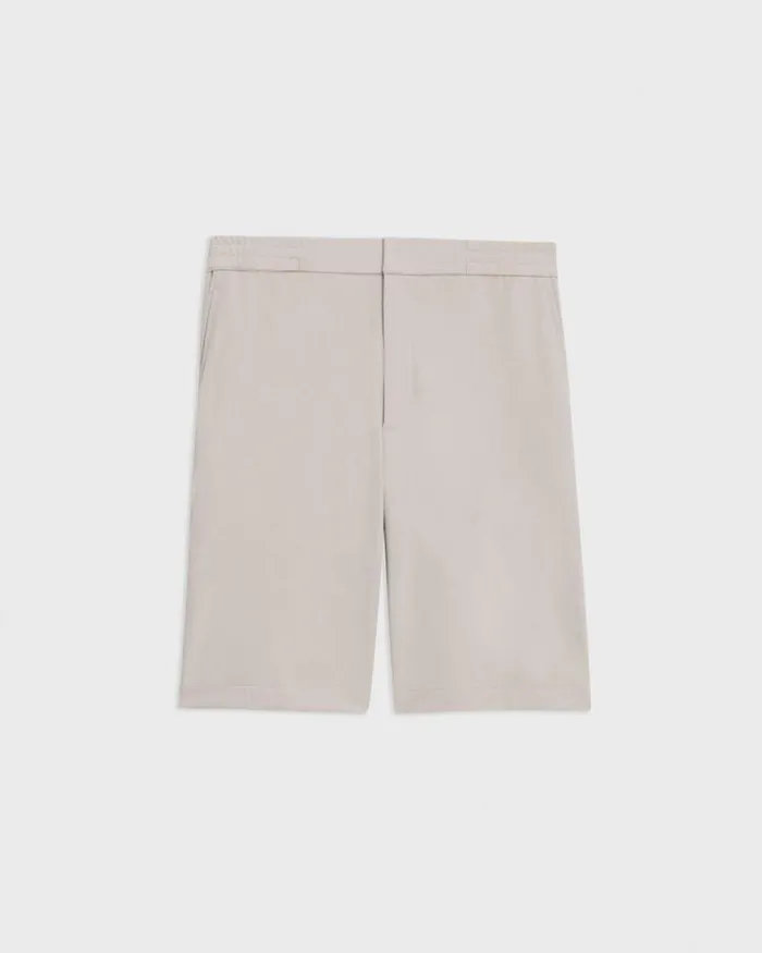 Shorts Men Theory Curtis 9 Drawstring Short In Precision Ponte Putty Shorts Men Theory Curtis 9 Drawstring Short In Precision Ponte Putty
