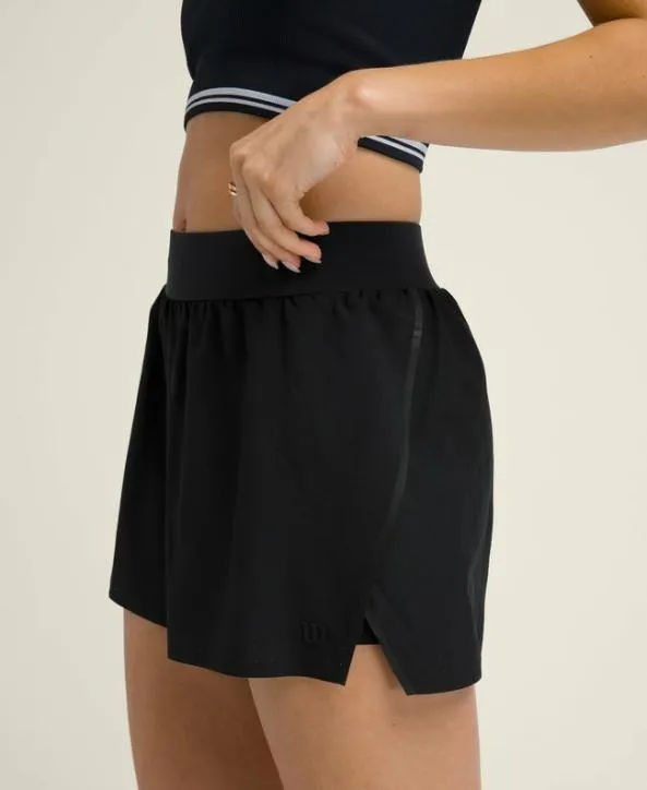 Shorts Women Wilson Backswing Shorts Black Shorts Women Wilson Backswing Shorts Black