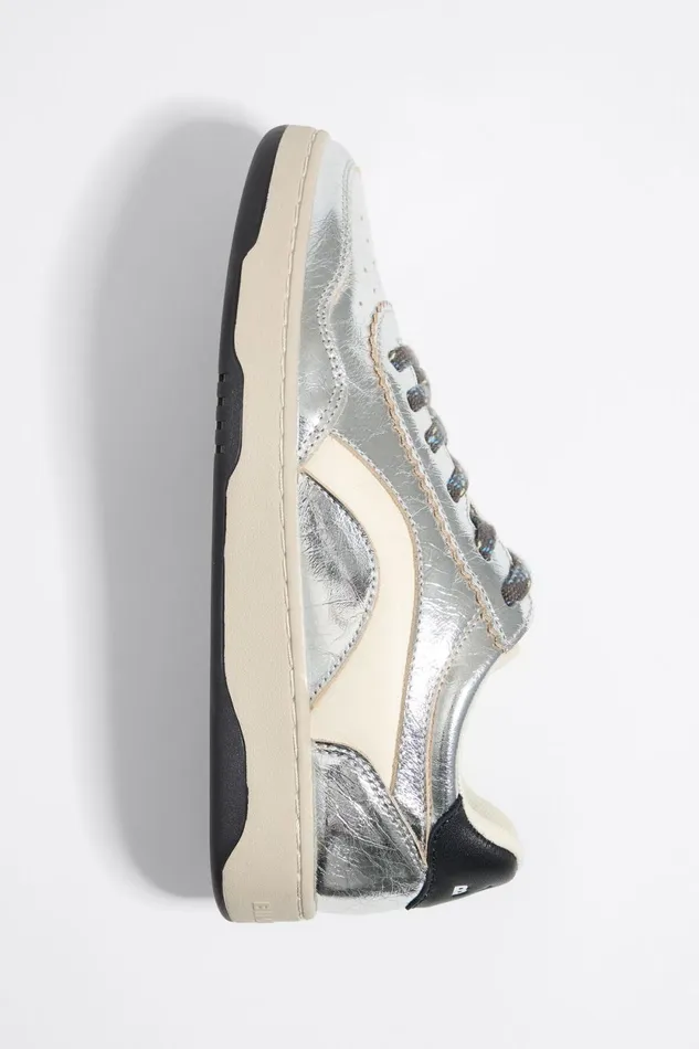 Silver Leather 13 57 Cupsole Sneaker Silver Women Bimba Y Lola Sneakers Silver Leather 13 57 Cupsole Sneaker Silver Women Bimba Y Lola Sneakers