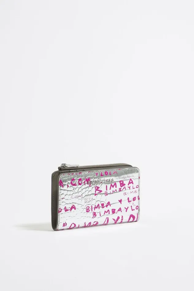 Silver Mock Croc Purse Bimbaylolacom Silver Women Bimba Y Lola Wallets And Coin Purses Silver Mock Croc Purse Bimbaylolacom Silver Women Bimba Y Lola Wallets And Coin Purses