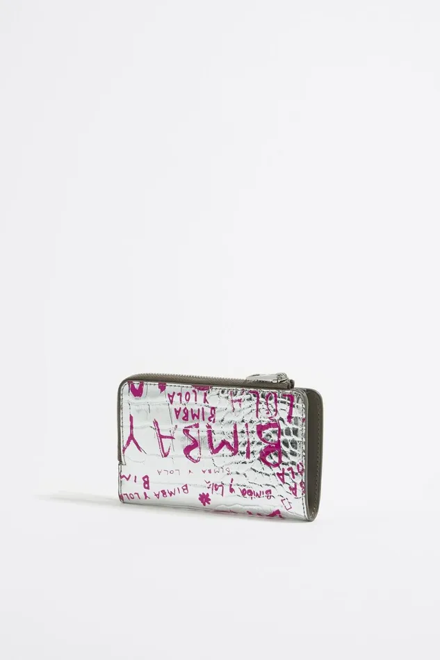 Silver Mock Croc Purse Bimbaylolacom Silver Women Bimba Y Lola Wallets And Coin Purses Silver Mock Croc Purse Bimbaylolacom Silver Women Bimba Y Lola Wallets And Coin Purses