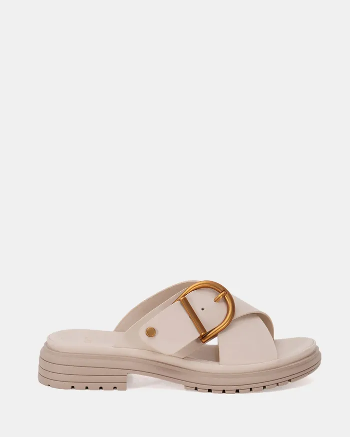 Slides Women NOVO Shoes SHEIKA CREAM Sandals