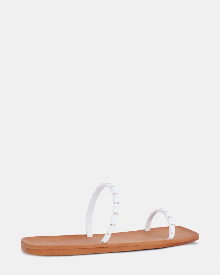 Slides Women NOVO Shoes SOLAINA WHITE Sandals