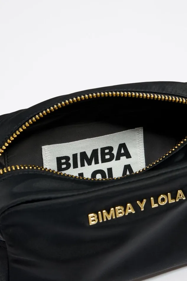 Small Black Crossbody Bag Black Women Bimba Y Lola Nylon Bags Small Black Crossbody Bag Black Women Bimba Y Lola Nylon Bags