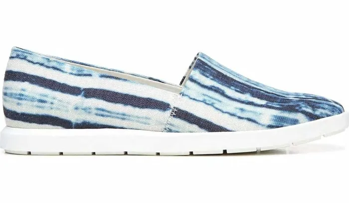 Sneakers Women Franco Sarto Franco Bonza Slip On Blue Canvas