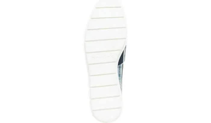 Sneakers Women Franco Sarto Franco Bonza Slip On Blue Canvas