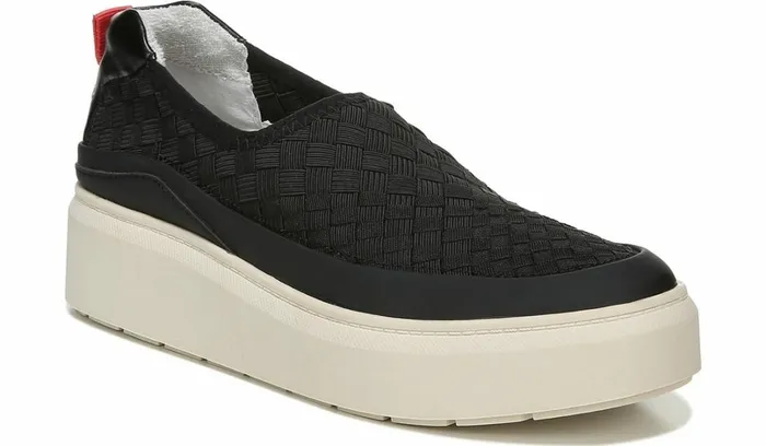 Sneakers Women Franco Sarto Franco Lin 2 Platform Slip On Sneaker Black Mesh Weave Sneakers Women Franco Sarto Franco Lin 2 Platform Slip On Sneaker Black Mesh Weave