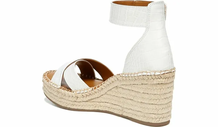 Spadrilles Women Franco Sarto Franco Carlotta Espadrille Wedge Sandal Putty