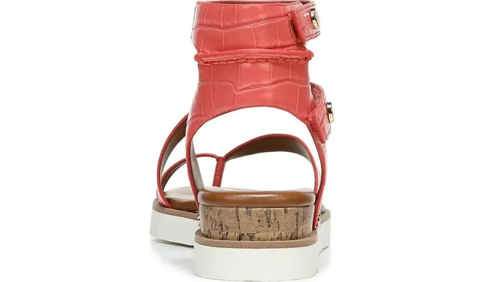 Sport Sandals Women Franco Sarto Franco Daven Gladiator Sandal Coral Faux Leather