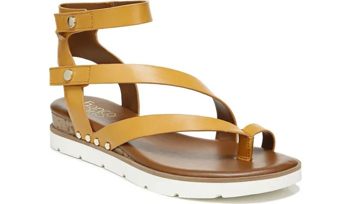 Sport Sandals Women Franco Sarto Franco Daven Gladiator Sandal Goldenrod Faux Leather Sport Sandals Women Franco Sarto Franco Daven Gladiator Sandal Goldenrod Faux Leather