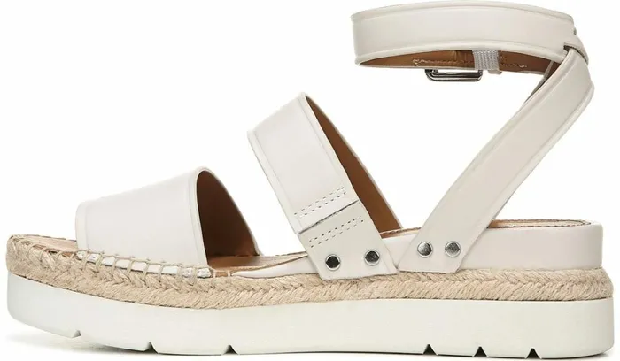 Sport Sandals Women Franco Sarto Sarto Calvin Wedge Sandal Putty Leather