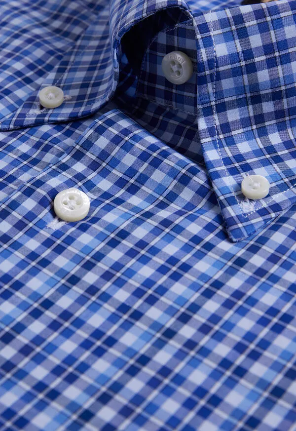 Sport Shirts Paulstuart Mens Cotton Plaid Sport Shirt NavyBlue Sport Shirts Paulstuart Mens Cotton Plaid Sport Shirt NavyBlue