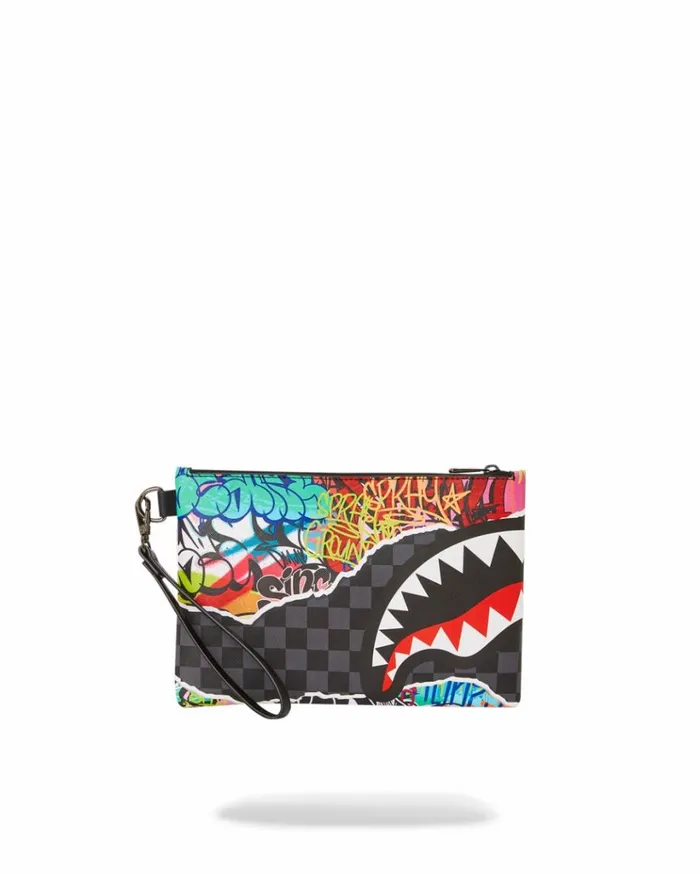 SPRAYGROUND ARTISTIC PURSUIT CROSSOVER CLUTCH Bags