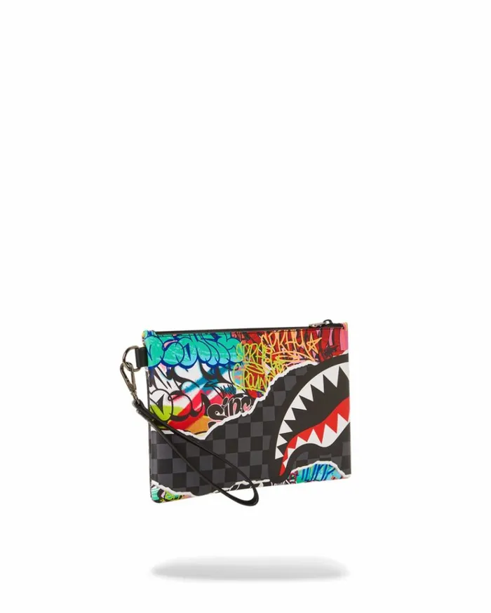 SPRAYGROUND ARTISTIC PURSUIT CROSSOVER CLUTCH Bags