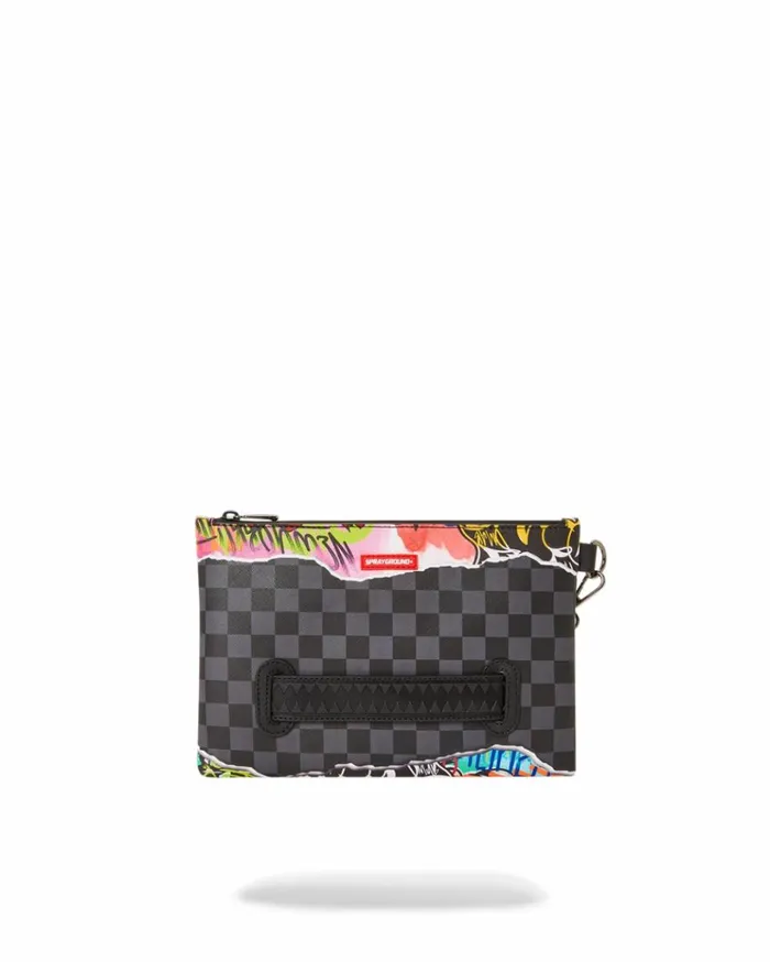 SPRAYGROUND ARTISTIC PURSUIT CROSSOVER CLUTCH Bags