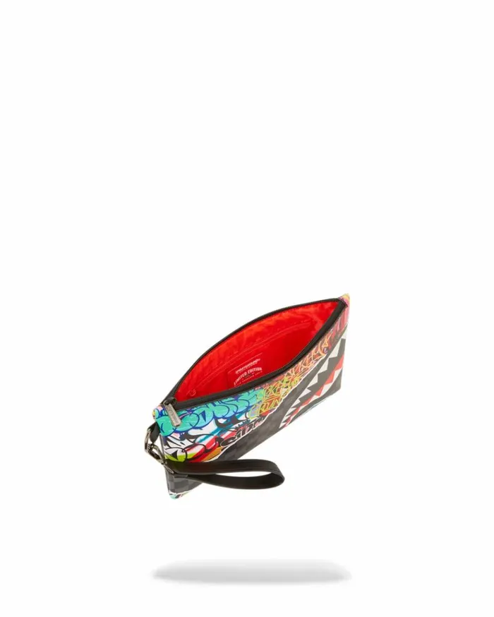 SPRAYGROUND ARTISTIC PURSUIT CROSSOVER CLUTCH Bags