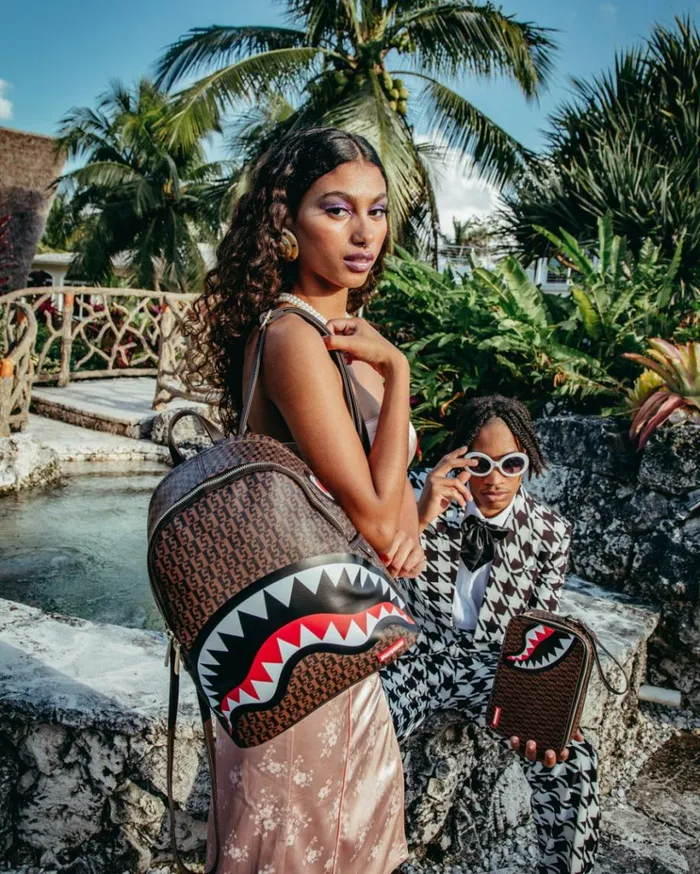 SPRAYGROUND CASHIN CHECKS SAVAGE Bags