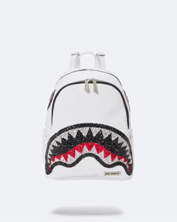 SPRAYGROUND CLEARCUT SAVAGE BACKPACK WHITE Bags