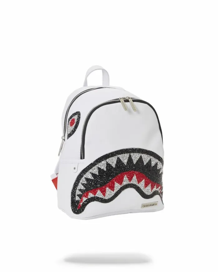 SPRAYGROUND CLEARCUT SAVAGE BACKPACK WHITE Bags