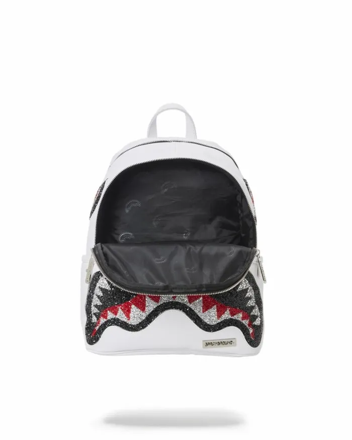SPRAYGROUND CLEARCUT SAVAGE BACKPACK WHITE Bags