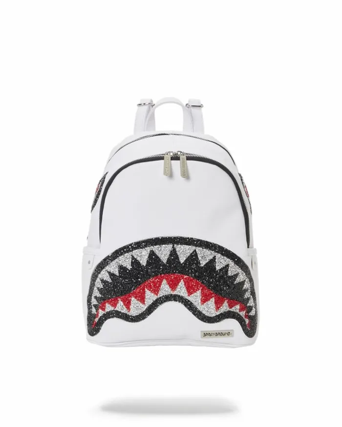 SPRAYGROUND CLEARCUT SAVAGE BACKPACK WHITE Bags