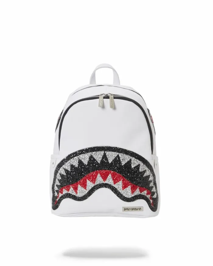 SPRAYGROUND CLEARCUT SAVAGE BACKPACK WHITE Bags