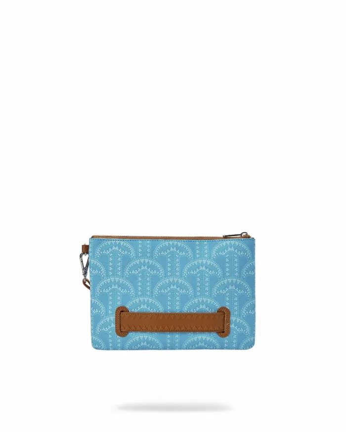 SPRAYGROUND ILLUCHAINS TURQ CROSSOVER CLUTCH Bags SPRAYGROUND ILLUCHAINS TURQ CROSSOVER CLUTCH Bags